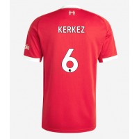 Liverpool Milos Kerkez #6 Domáci futbalový dres 2025-26 Krátky Rukáv